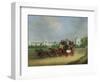 The 'Tally-Ho' London - Birmingham Stage Coach Passing Whittington College, Highgate-James Pollard-Framed Giclee Print