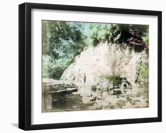 The Tamadare Falls, Yumoto, Hakone, Japan-null-Framed Giclee Print