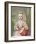 The Tambour Player-null-Framed Giclee Print