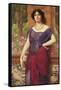 The Tambourine Girl, 1906-John William Godward-Framed Stretched Canvas