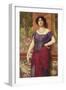 The Tambourine Girl, 1906-John William Godward-Framed Giclee Print