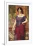 The Tambourine Girl, 1906-John William Godward-Framed Giclee Print