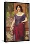 The Tambourine Girl, 1906-John William Godward-Framed Stretched Canvas