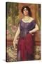 The Tambourine Girl, 1906-John William Godward-Stretched Canvas