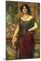 The Tambourine Girl, 1909-John William Godward-Mounted Giclee Print