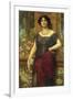 The Tambourine Girl, 1909-John William Godward-Framed Giclee Print