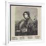 The Tambourine Girl of Procida-null-Framed Giclee Print