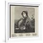 The Tambourine Girl of Procida-null-Framed Giclee Print