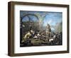 The Tame Magpie-Alessandro Magnasco-Framed Art Print