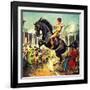 The Taming of Bucephalus-McConnell-Framed Giclee Print