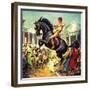 The Taming of Bucephalus-McConnell-Framed Giclee Print