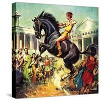 The Taming of Bucephalus-McConnell-Stretched Canvas