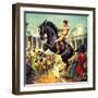 The Taming of Bucephalus-McConnell-Framed Giclee Print