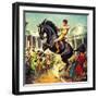 The Taming of Bucephalus-McConnell-Framed Giclee Print