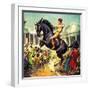 The Taming of Bucephalus-McConnell-Framed Giclee Print