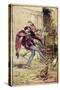 The Taming of the Shrew by William Shakespeare-Arthur Rackham-Stretched Canvas