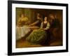 'The Taming of the Shrew' (Oil on Canvas)-Augustus Leopold Egg-Framed Giclee Print