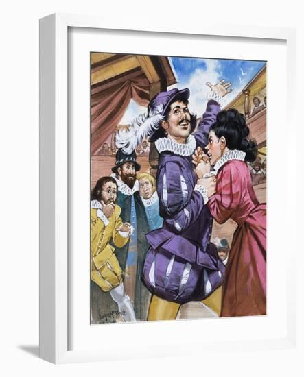 The Taming of the Shrews, by William Shakespeare-Mcbride-Framed Giclee Print