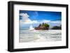 The Tanah Lot Temple, the Most Important Indu Temple of Bali, Indonesia.-Aleksandar Todorovic-Framed Photographic Print