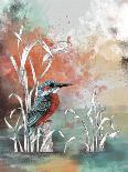 Friendly Robin-The Tangled Peacock-Giclee Print