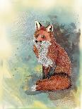 Autumn Squirrel-The Tangled Peacock-Giclee Print
