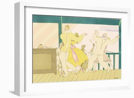 The Tango, circa 1920-Charles Martin-Framed Giclee Print