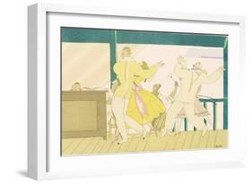 The Tango, circa 1920-Charles Martin-Framed Giclee Print