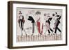 The Tango-Georges Barbier-Framed Premium Giclee Print