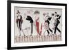 The Tango-Georges Barbier-Framed Giclee Print