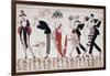 The Tango-Georges Barbier-Framed Giclee Print