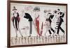 The Tango-Georges Barbier-Framed Giclee Print