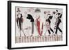 The Tango-Georges Barbier-Framed Giclee Print