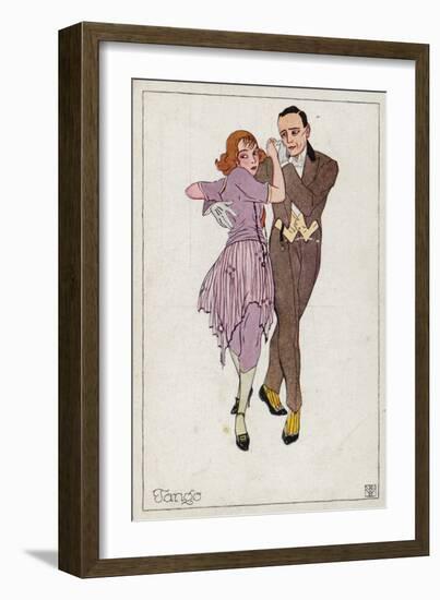 The Tango-null-Framed Giclee Print