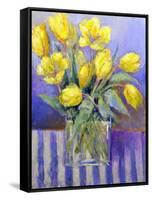 The Tank of Tulips-Karen Armitage-Framed Stretched Canvas