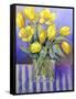 The Tank of Tulips-Karen Armitage-Framed Stretched Canvas