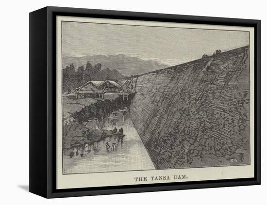 The Tansa Dam-null-Framed Stretched Canvas