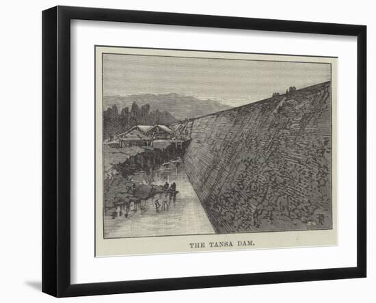 The Tansa Dam-null-Framed Giclee Print