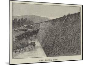 The Tansa Dam-null-Mounted Giclee Print