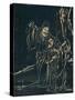 The Taoist Immortals Zhang Guo Lao and Cao Guojiu-Yuan Mei-Stretched Canvas