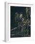 The Taoist Immortals Zhang Guo Lao and Cao Guojiu-Yuan Mei-Framed Giclee Print