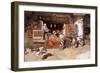 The Tapestry Merchant, 1870-Mariano Fortuny y Marsal-Framed Giclee Print