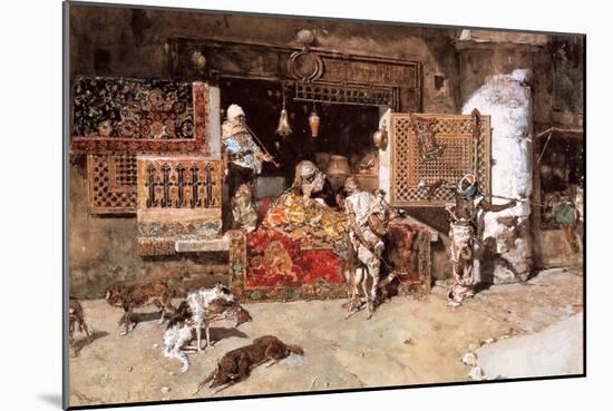 The Tapestry Merchant, 1870-Mariano Fortuny y Marsal-Mounted Giclee Print