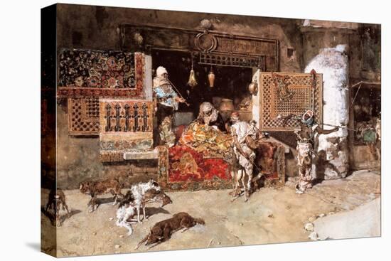The Tapestry Merchant, 1870-Mariano Fortuny y Marsal-Stretched Canvas
