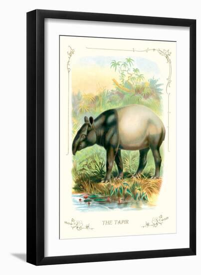 The Tapir-null-Framed Art Print