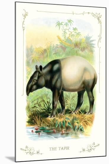 The Tapir-null-Mounted Art Print