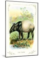 The Tapir-null-Mounted Art Print