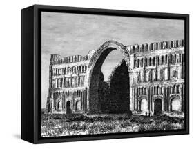 The Taq-I Kisra, Ctesiphon, Iraq, 19th Century-null-Framed Stretched Canvas