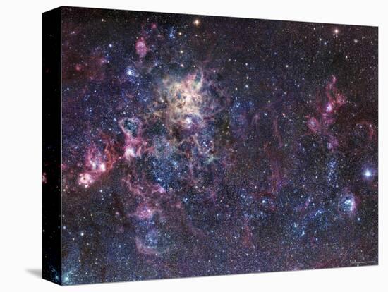 The Tarantula Nebula-Stocktrek Images-Stretched Canvas