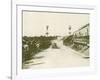 The Targa Florio Race in Sicily Takes Place Watched by a Large Crowd-null-Framed Photographic Print