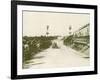 The Targa Florio Race in Sicily Takes Place Watched by a Large Crowd-null-Framed Photographic Print